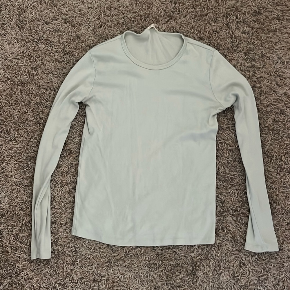 John Galt Light Green Long Sleeve